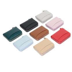 Hot Sale Fashion Design Women RFID  Zipper Coin Purse Wallet Business ID Credit Card Holder fashion zipper short wallet carteras para mujer