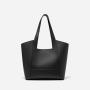 Custom Logo Women Fashion Plain  Leather Handbags  Large Size Shoulder Bag Luxury Casual Simply Fashion Latest Women Tote Bags