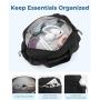 Wholesale Custom Logo Pink Color Puffer Duffel Bag Travel Tote For Daily Commute Crossbody Bag Quilted Duffle Bag