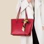 2024 new three-piece set of women's fashion simple shoulder bag large capacity solid color handbag