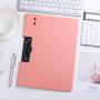 XL304 Secretary Folder PP A4 Noteboard Recycled Plastic Clipboard Foldable Clip Boards Student Writing Mat Board Book Clip