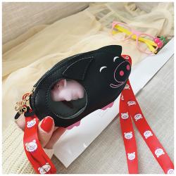 Fashion Designer Clear Window Ita Bag Custom Design Animal Shaped Ita Bags Manufacturers