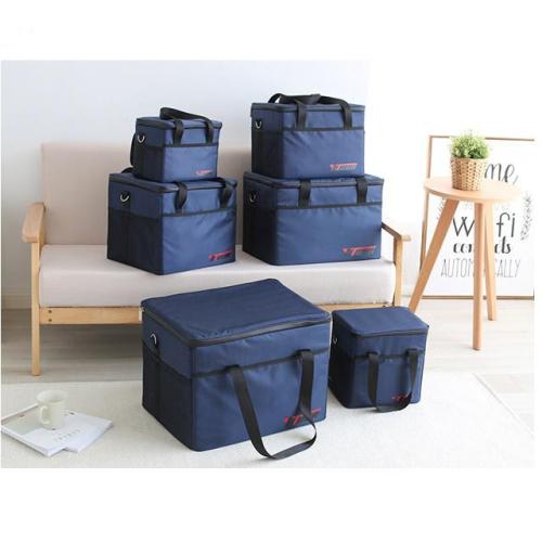 Wholesale Custom Waterproof Portable Cooler Bag Insulated Pizza and Food Delivery Bag for Motorcycles
