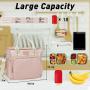 Insulated Reusable Lunch Bag Adult Large Lunch Box for Women and Men with Adjustable Shoulder Strap cooler bag