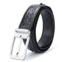 Ceinture Homme En Cuir Cintos Masculinos Luxury Designer Famous Brand Genuine Crocodile Leather Men's Blet Fashion Belts For Men