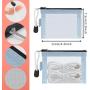 Portable Travel Makeup Cosmetic Mesh Bag Mini Nylon Mesh Zipper Bag For Lipstick, Earphone, Credit Card, Id Card