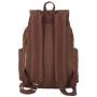 XL067 Retro Canvas American Style Computer Bag Drawstring Flap Shoulder Bag Anti Water Fashion Students Outdoor Backpack