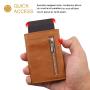 Customizable cosmetic pouch, carrying pouch, flat toiletry bag, multi-card card bag with zipper