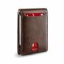 Wholesale High Quality Front Pocket Wallets RFID Blocking Bifold Credit Card Holder Mens Slim Money Clip Leather Wallets For Man