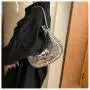 Crocodile Grain Casual Bags Women Handbags Half Moon Underarm Bag Pu Women Fashion Handbags CY076