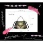 2024 Fashion Women Embossing Snake Genuine Leather Shoulder Hand Bags Classics Retro Antiparallelogram Portability Handbags