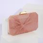 bolsos para mujeres Ladies dinner bag dress pleated banquet clutch niche unique design one shoulder cosmetic bag wholesale