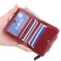 OEM058 Short Women Wallets Money Bag Coin Pocket New Korean Card Holder Ladies Clutch Purse Retro ID Card Case Gift Card Bag