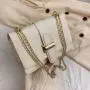 2023 New Design Fashion Small Handbags Chain Shoulder Wide Strap Pu Leather Crossbody Messenger Bags Wholesale Women Handbags