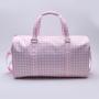 New Trending Cute Pink Custom Printed Design Outdoor Travel Large Capacity Adjustable Strap Girls Sports Gym Duffel Bag
