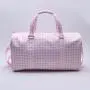 New Trending Cute Pink Custom Printed Design Outdoor Travel Large Capacity Adjustable Strap Girls Sports Gym Duffel Bag
