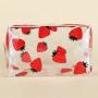 Cosmetic Bag Makeup Strawberry Makeup Storage Bag Strawberry  Clear Makeup Bag  Aliexpress