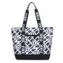 Gelory Fashion Large Capacity Shopping Bags Nylon Folding Waterproof Shoulder Tote Bag Travel Handbag for Women