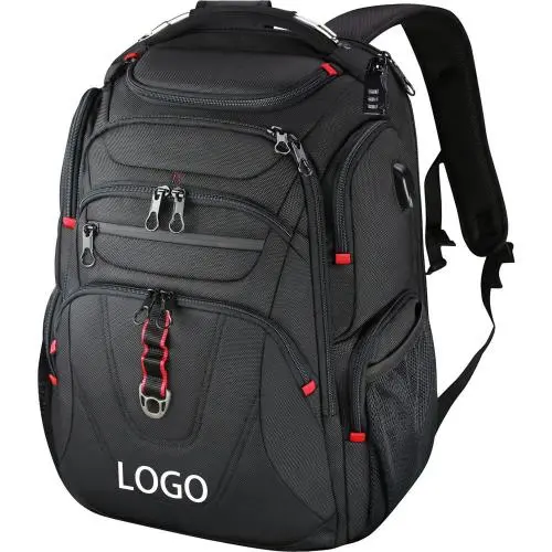 Custom manufacturer luxury waterproof business student 17 inch bag swiss laptop travel backpack for men girl