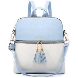 LOVEVOOK Fashion Backpacks for Women, Lightweight Cute Medium Shoulder Bags casual women Backpacks with Tassel