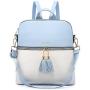 LOVEVOOK Fashion Backpacks for Women, Lightweight Cute Medium Shoulder Bags casual women Backpacks with Tassel