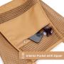 LX073 Summer Travel Mesh Beach Bag for Beach Vacation Swimming Family Travel Essentials Mesh Beach Tote Bag for Women