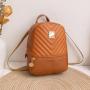 Flash Sale New Pu Leather Women's Backpack 2023 Wholesale Large Capacity Women's Shoulder Bag