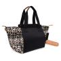 Custom Leopard Printed Reversible Dry Wet Separated Sport Duffle Bag Training Yoga Tote Fitness Bag Gym