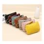 Cartera De Cuero Para Hombre Bolso Nina Luxury Leather Minimalist Mini Zipper Wallet Cute Small Keychain Coin Purse For Girls