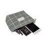 Portable Makeup Pouch Organizer Stand Up Cosmetic Bag Travel Cosmetic Case for Travel