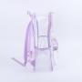 Low MOQ 3 Days Fast Shipping Stadium Approved Clear PVC Backpacks Unisex Shopping Concert Bags Waterproof Transparent Backpack