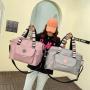 New Fashion Waterproof Yoga Sports Tote Gym Bag Large Capacity Custom Logo Travel Bag