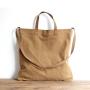 Eco friendly high quality customized Bag Woman 2024 New Large capacity Multi pocket Canvas bag Student One shoulder  tote bag