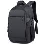 Men's backpack black nylon computer laptop backpacks customized LOGO shoulder bag manufacturers student school backpack