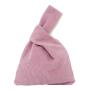 Cotton Japanese Pattern Wrist Bag Sleeve Knot Pouch Portable Purse Canvas Tote Gift For Girl Boy Wife Women