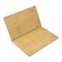 Oem Odm Menu Card Holder Folder Bar Spa Fast Food Hotel Club Coffee Restaurant List Wood Grain Menu Book Display Cover