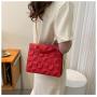 ZR805 Women Bag New Fashion Chain Lattice PU Ladies Leisure High-capacity Handbag Girls Crossbody Handbag Portable Tote Bag