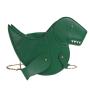 Fashion creative bizarre three-dimensional dinosaur diagonal cross bag personality rivets cute cartoon animal female bag