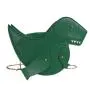 Fashion creative bizarre three-dimensional dinosaur diagonal cross bag personality rivets cute cartoon animal female bag