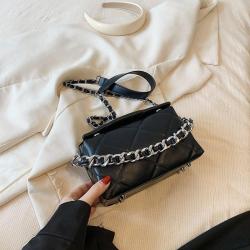 Fashion Square Box Purses And Quilted Shoulder Bag Wholesale Bulk Chain Handbags For Women