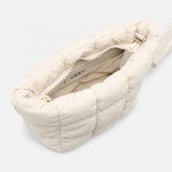 CHANGRONG Custom Women Travel Nylon Pouch Quilted Puffer Clutch Bag women