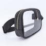 Keymay Wholesale Men Women Transparent Belt Bag Waterproof Waist Bag Pvc Clear Fanny Packs Crossbody