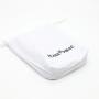 Eco- Friendly Square Bottom Canvas Drawstring Shoe Clothing Packaging Shopping Dust Bag White Cotton Canvas Gift Cosmetic Pouch