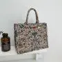Large capacity new personalized embroidered handbag