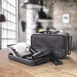 Odor free  custom child proof bag with carbon lining Lock Box Travel Storage Bag Case