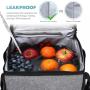 2022 Winter Outdoor Big Jumbo Foldable Tote Insulated Thermal Hot Food Delivery Cooler Lunch Bag With Logo