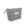 Portable Makeup Pouch Organizer Stand Up Cosmetic Bag Travel Cosmetic Case for Travel
