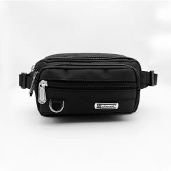 Men's chest bag new youth student waist bag leisure small backpack sports trend solid color Single Shoulder Messenger Bag