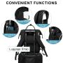 LOVEVOOK hot sale 15.6 17in Laptop bags fashion Work School Travel purses Computer backpacks Nurse Backpack women laptop bags