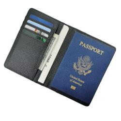Casual PU Leather Passport Covers Travel Accessories ID Bank Credit Card Bag Universal Passport Business Card Holders Card Case
